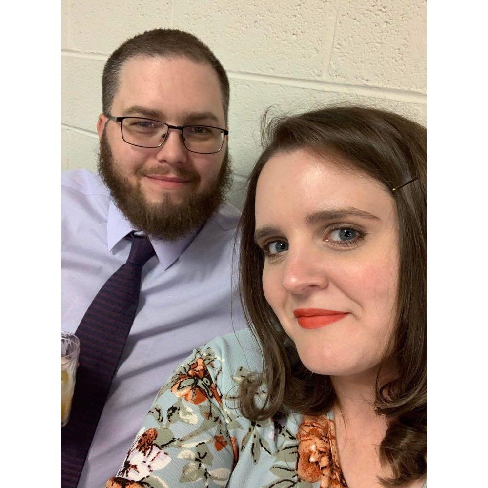 At Steff's lovely wedding, Matt and Heather got all dolled up!