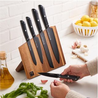 Noir 6-Piece Magnetic Easel Knife Set