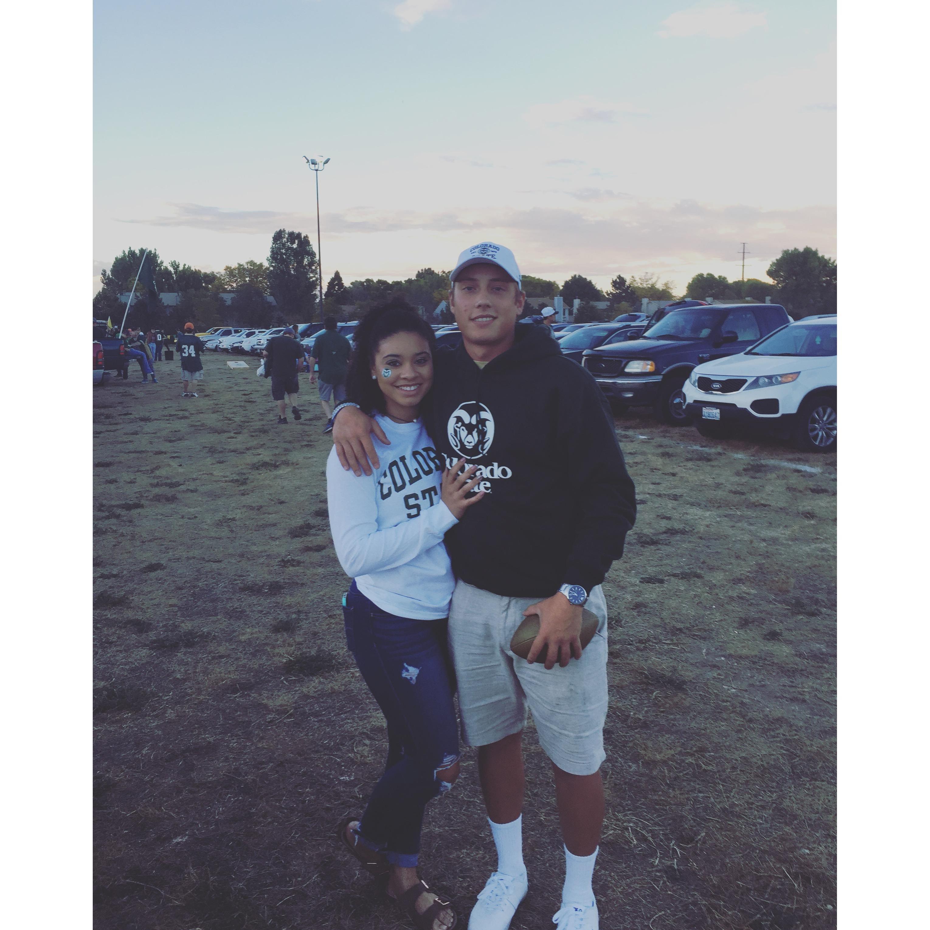 October 2016- Border War Football Game