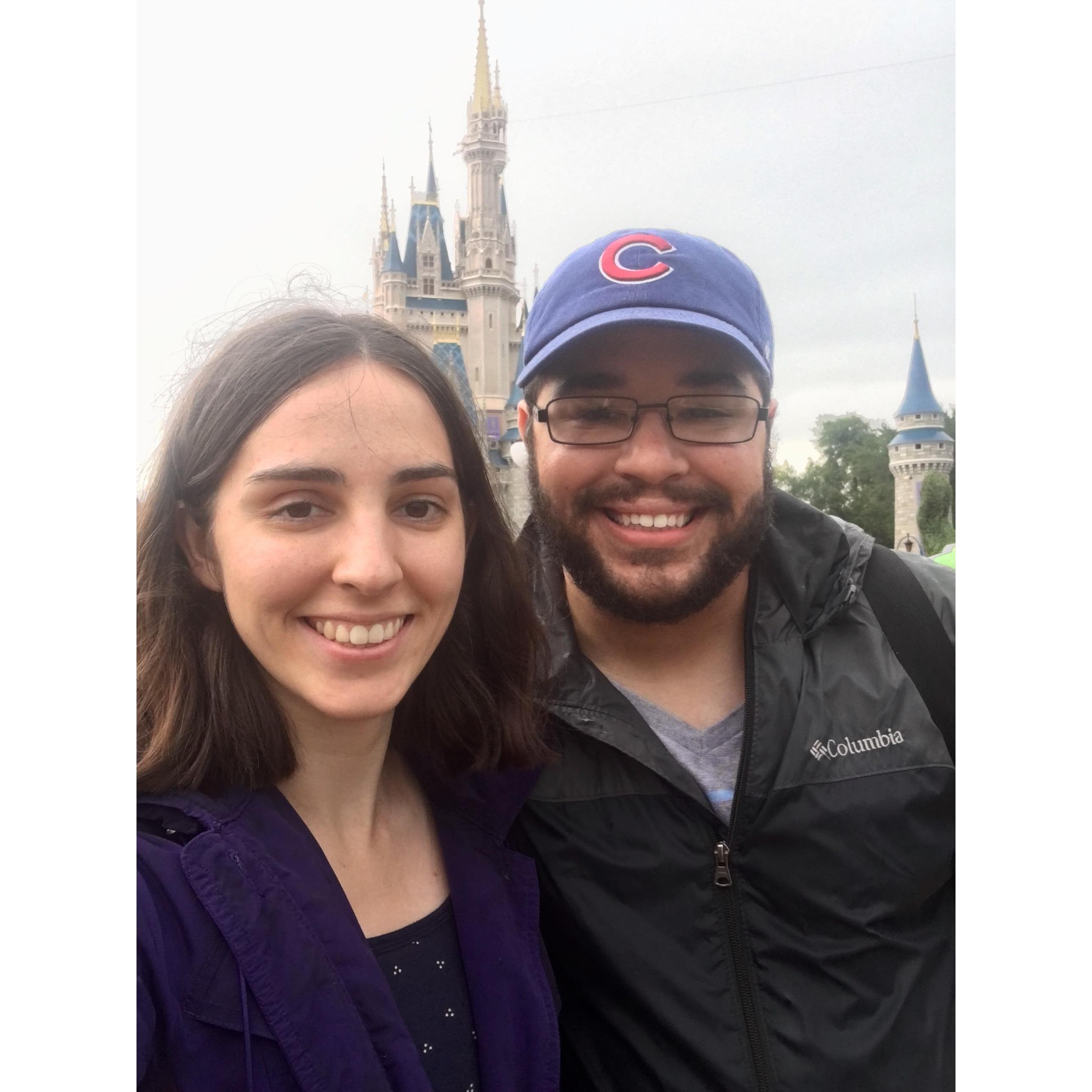Going to Disney World together is always a magical trip, even when it rains!