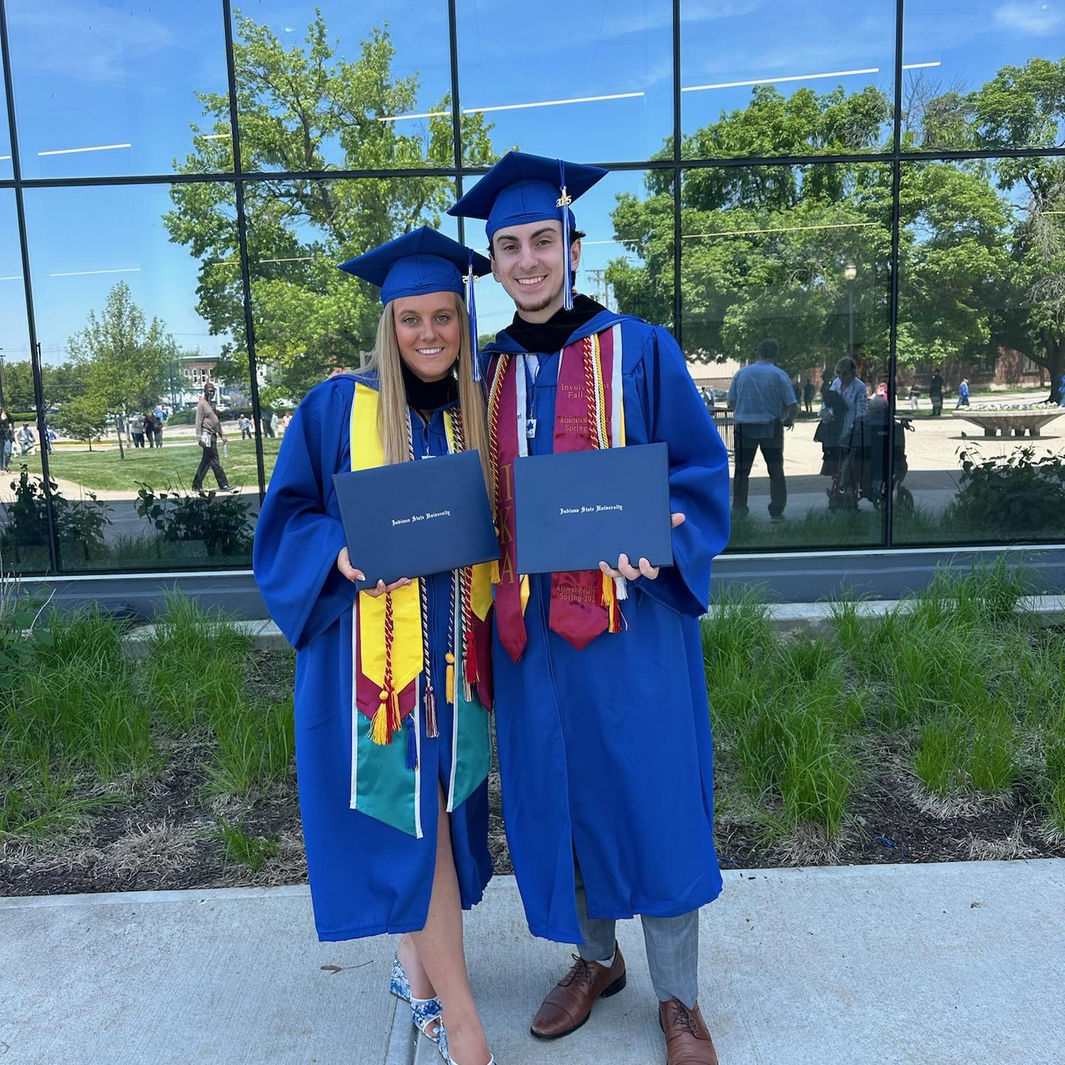 Our graduation from Indiana State!
May 10, 2025.