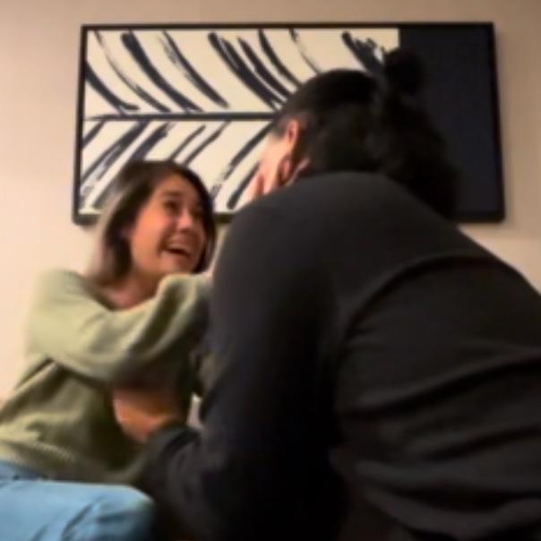 She said Yes!