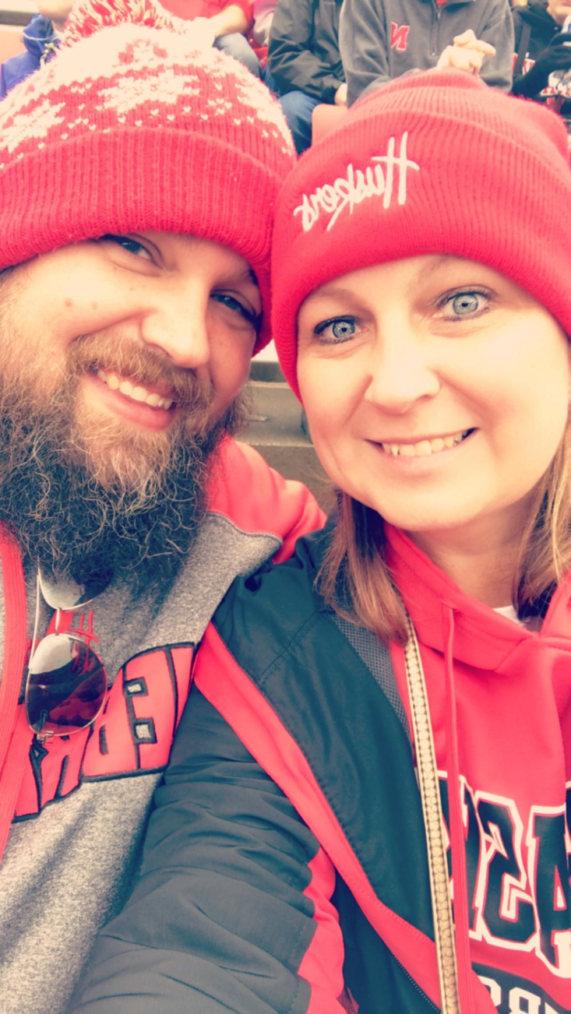 First Husker Game Together.