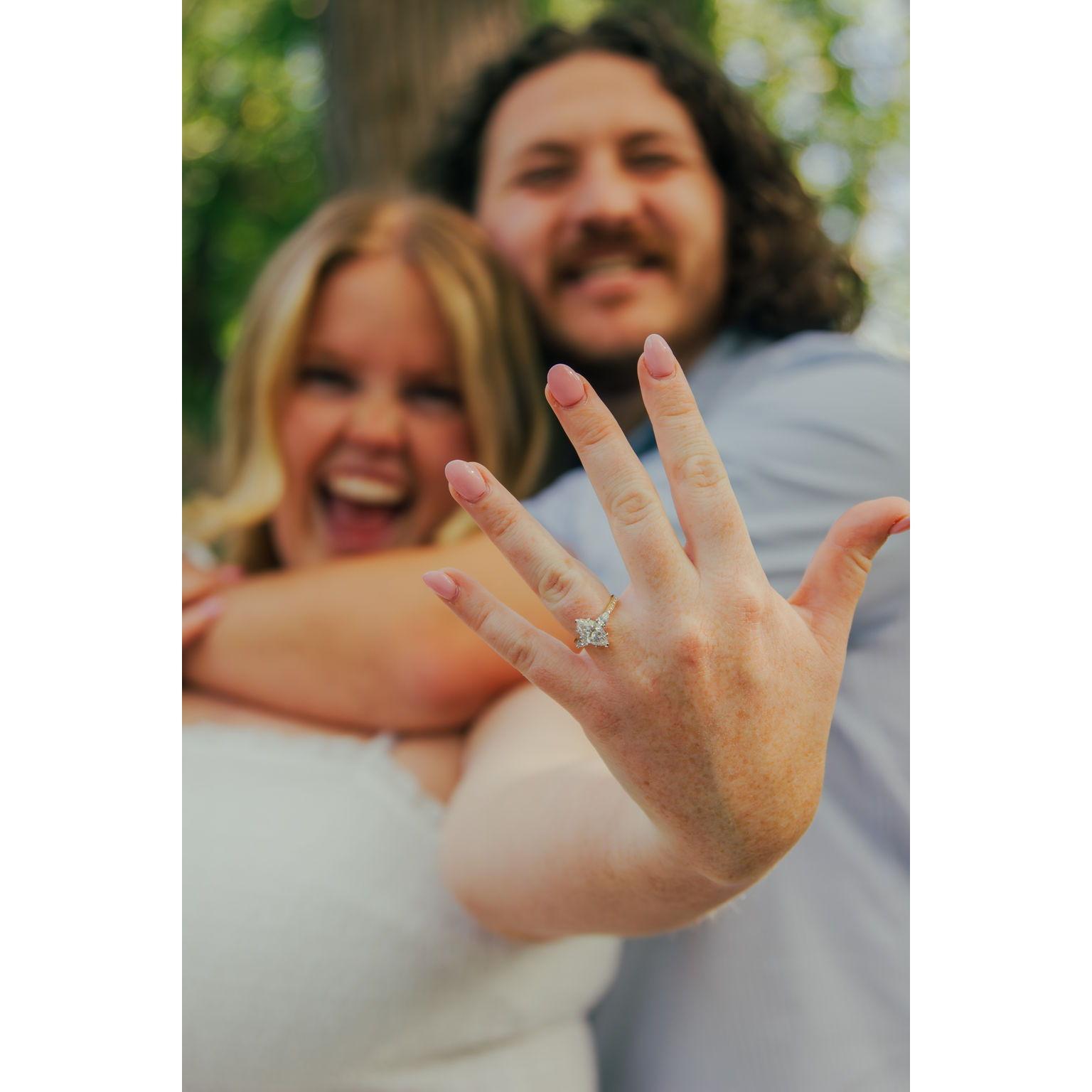 When I said "YES!"