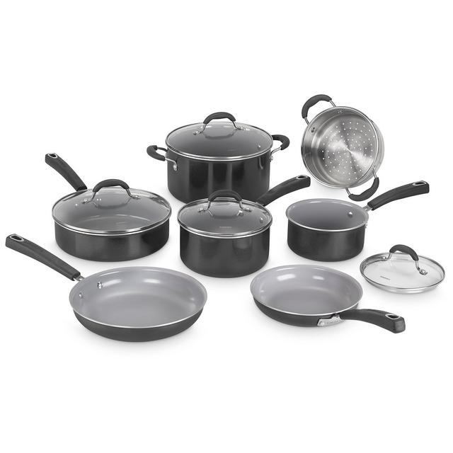 Cuisinart Micashine Stainless Steel 8-pc. Cookware Set, Color