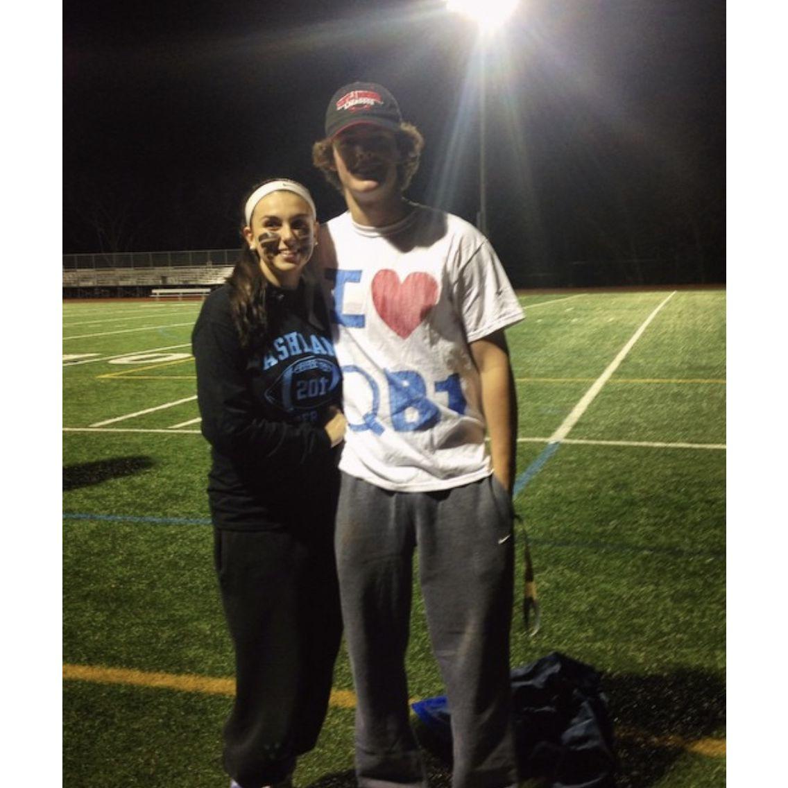 November 2014- Will supporting the Ashland Powderpuff QB1