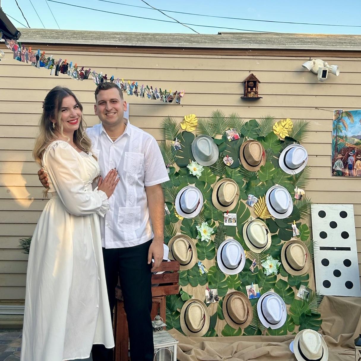 Fiesta de compromiso, celebrando junto a nuestras familias.