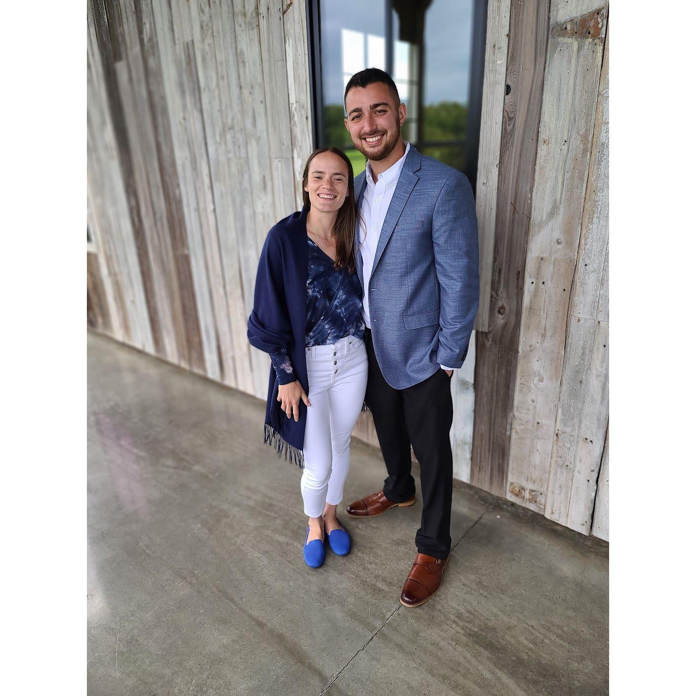 Mickey and Ellie's wedding weekend, April 2021.
