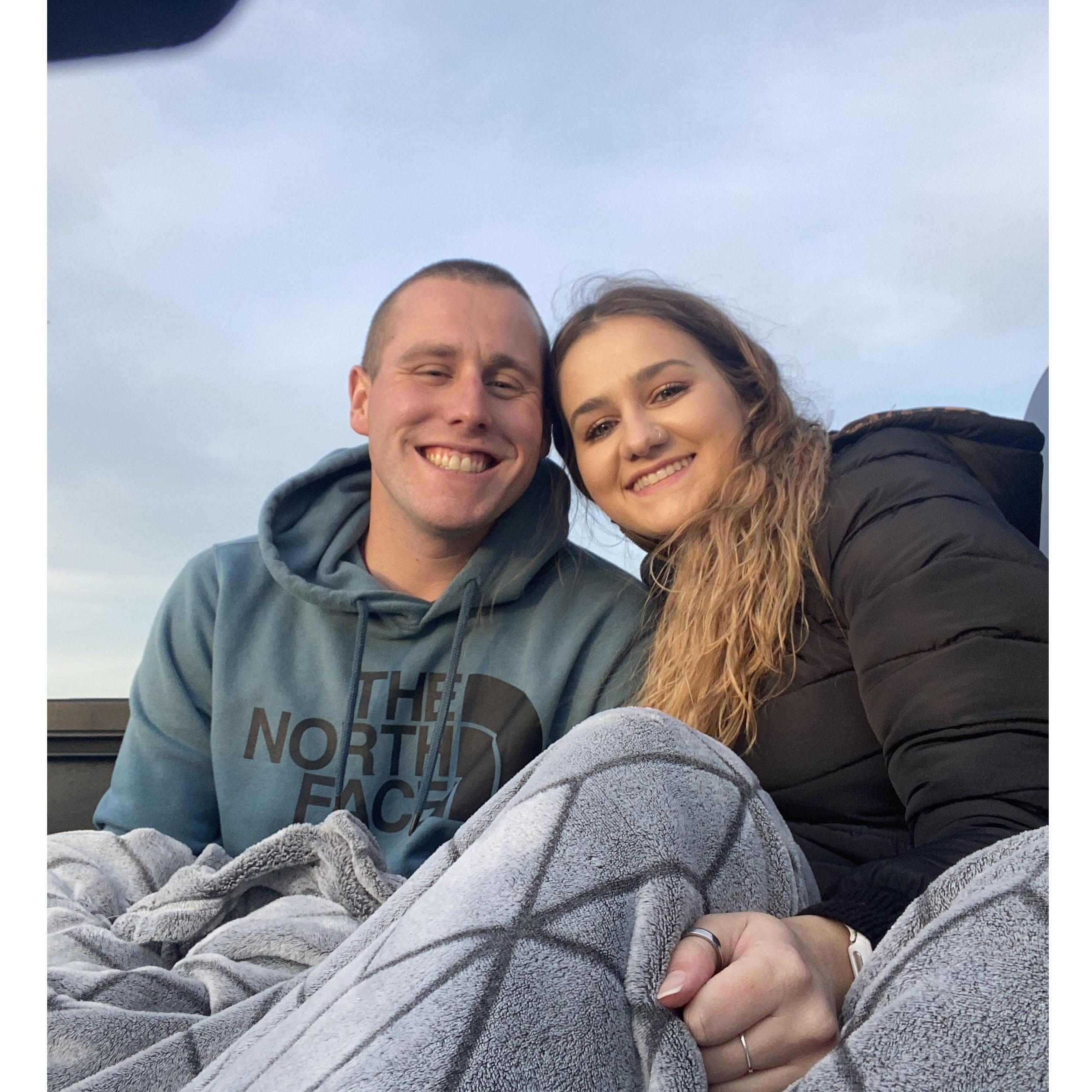 Our first Valentine's Day!