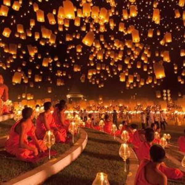 Honeymoon Yi Peng Lantern Festival Excursion - Chiang Mai