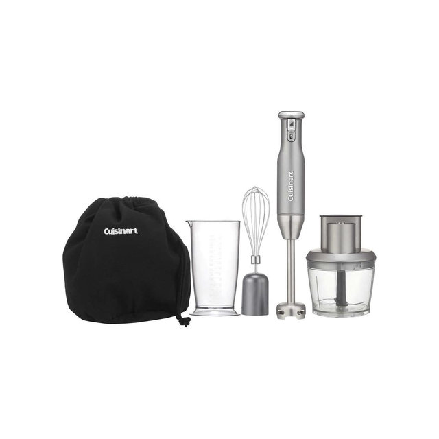 Refurbished: Cuisinart HB-400PCFR Variable Speed Immersion Blender with Food Processor – Manufacturer Refurbished
