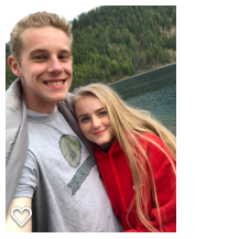 This picture was taken on our first date. It's the first picture we ever took together! (Sorry for all the low quality photos)