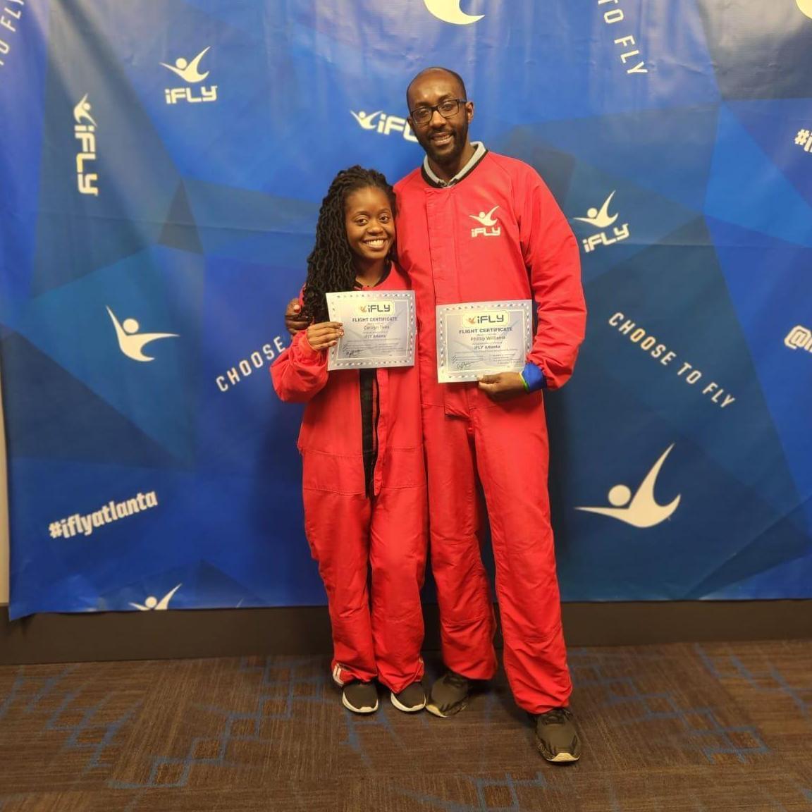 Indoor skydiving