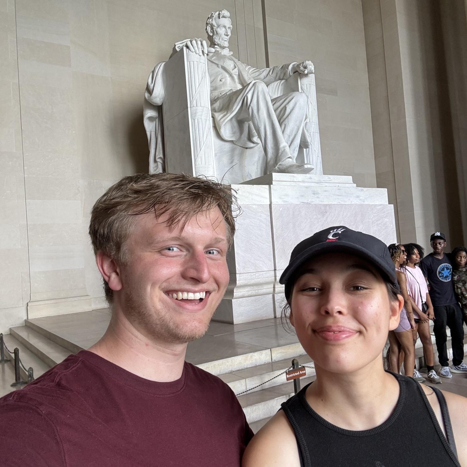 Our trip to Washington this past August.