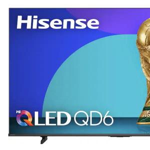 Hisense - 55" Class QD6 Series Hi-QLED 4K UHD HDR Smart Fire TV (2025)