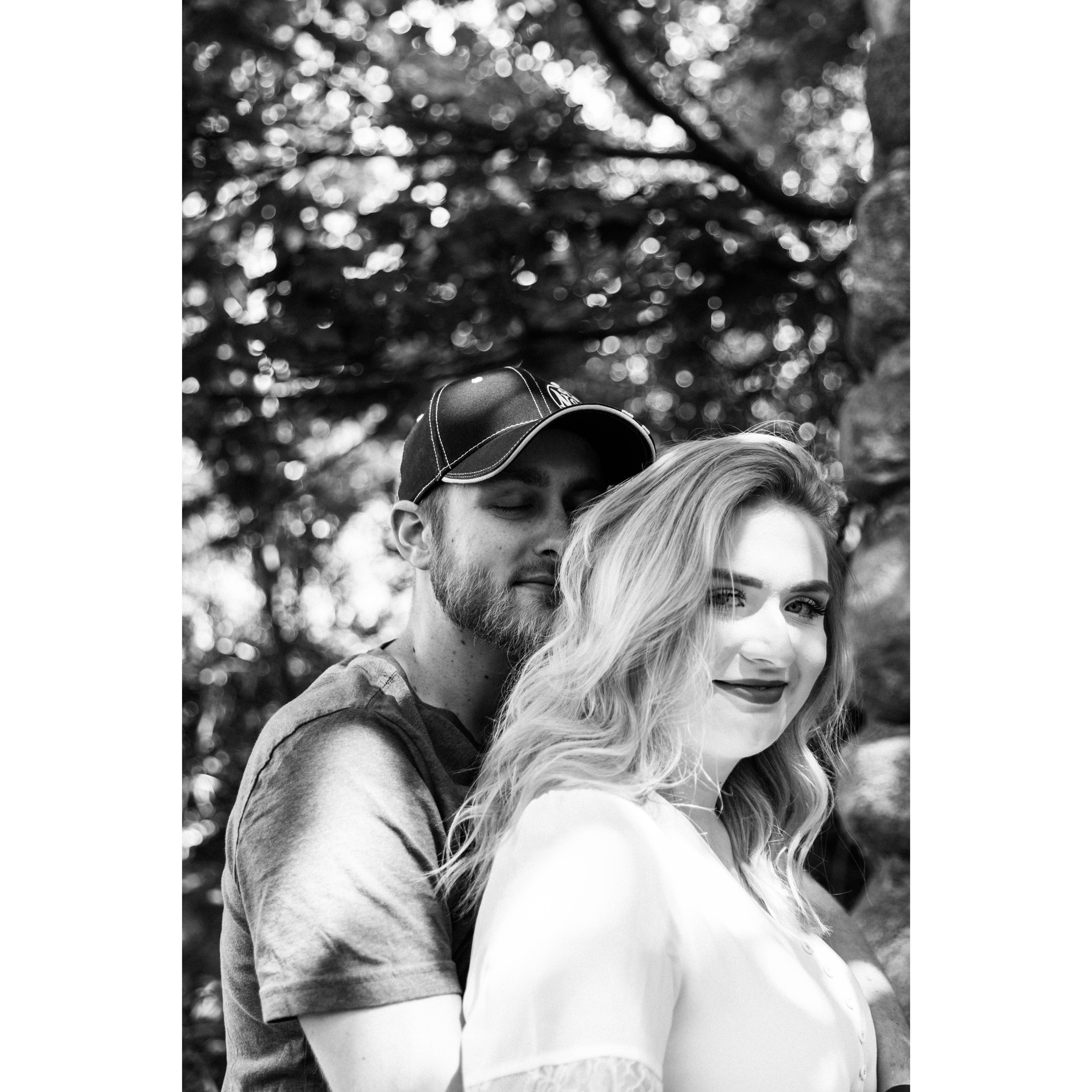 Engagement photo shoot. May 2019.