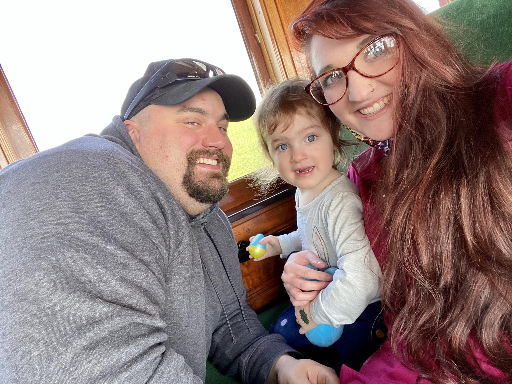 Went for a ride on the Strasburg Railroad!