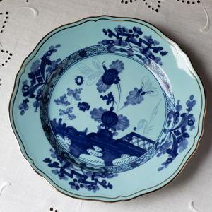Set of 6 - Oriente Italiano Antico Doccia Flat Dinner Plate - Assorted Colors