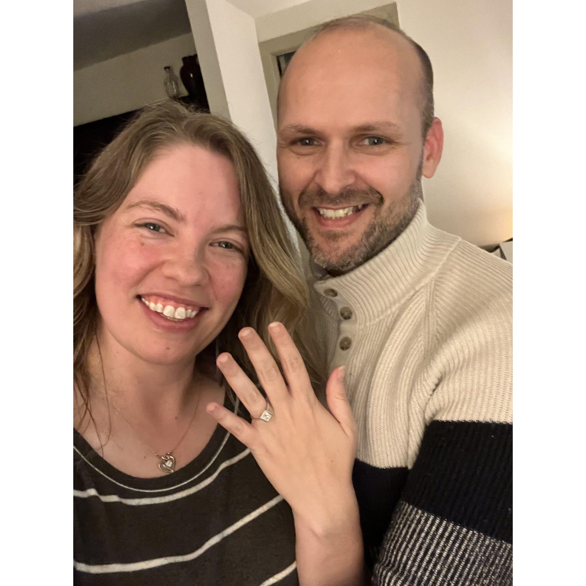 It's official!