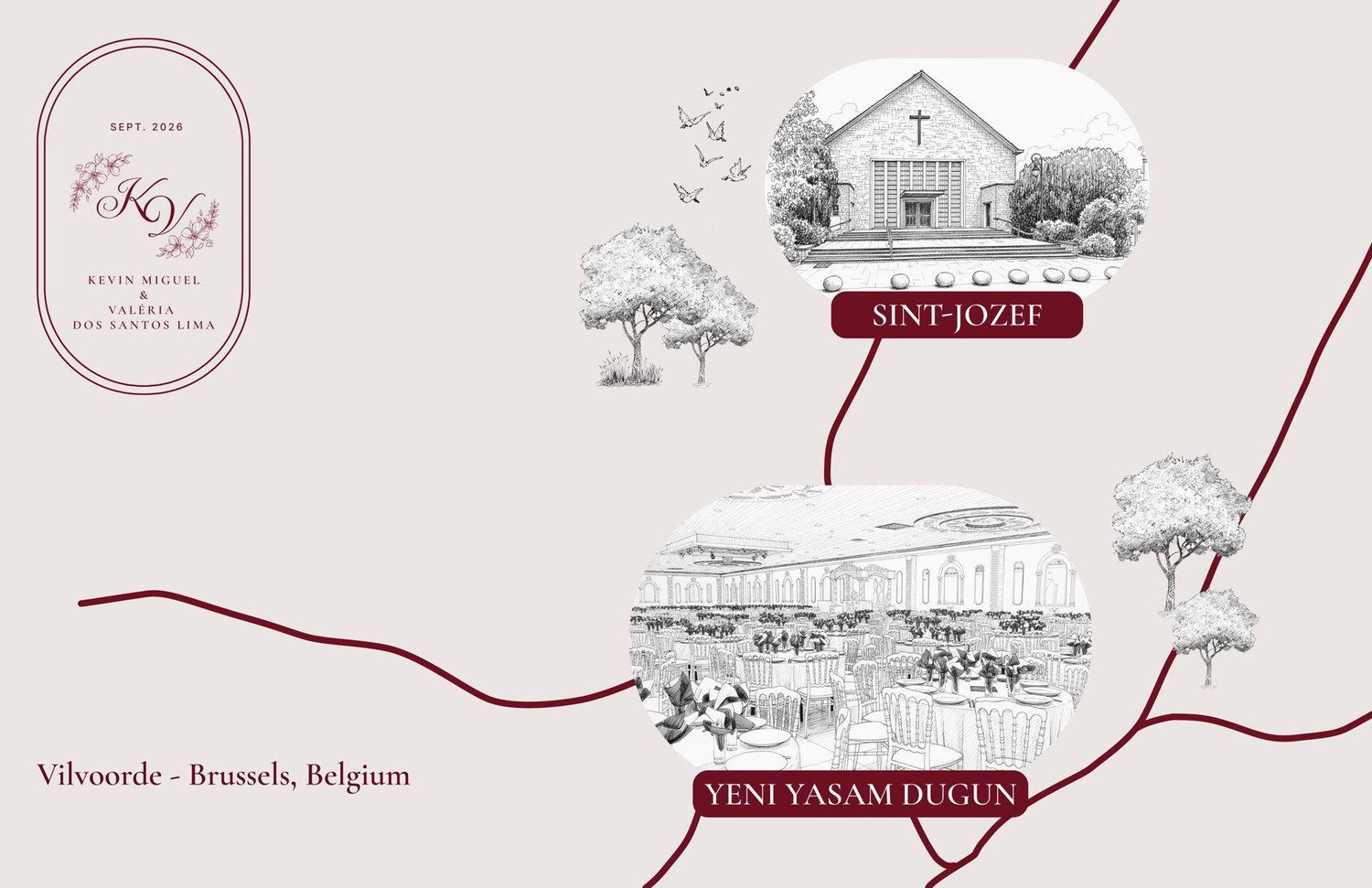 The Wedding Website of Kevin Miguel and Valéria Dos Santos Lima