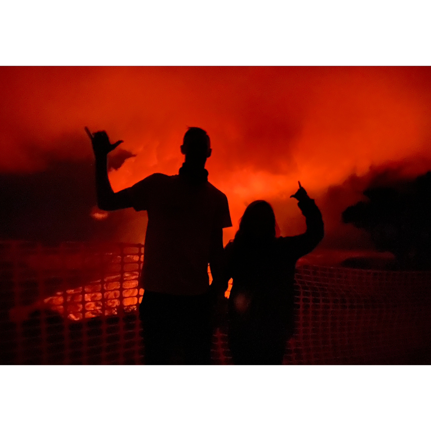 We visited the erupting volcano: Kiluea!