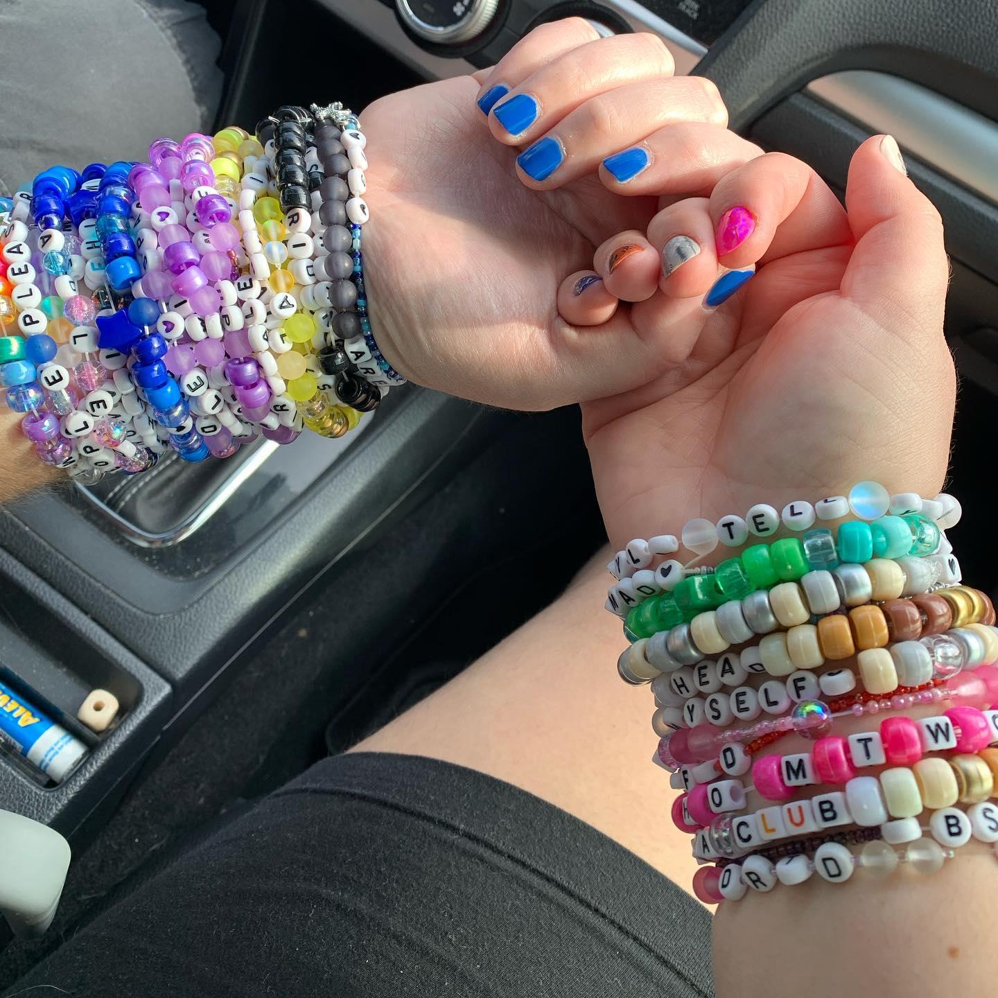 July 1st 2023 on our way to see The Eras Tour in Cincinnati Night 2. Liz cried half the show. Bon handed her tissues.