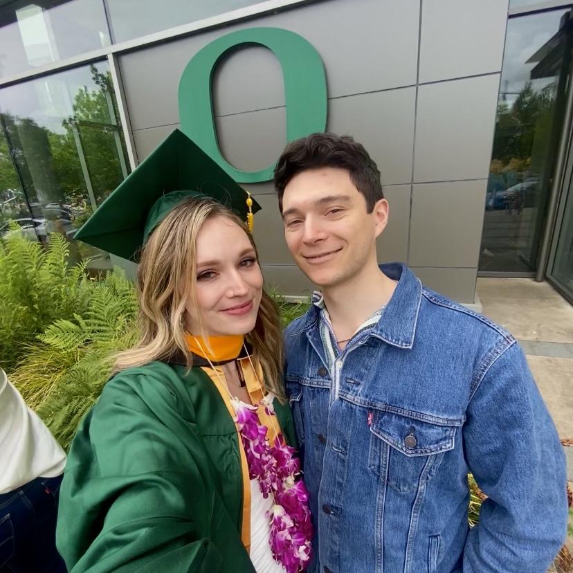 At my Master's graduation.