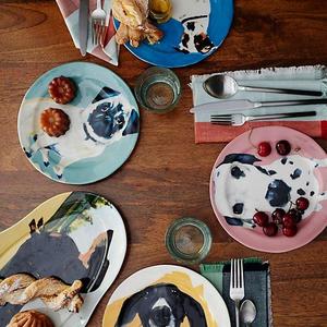 Dog-a-Day Dessert Plate