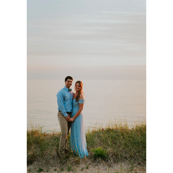 At Kirsten & TJ's wedding at Maranatha on June 2.