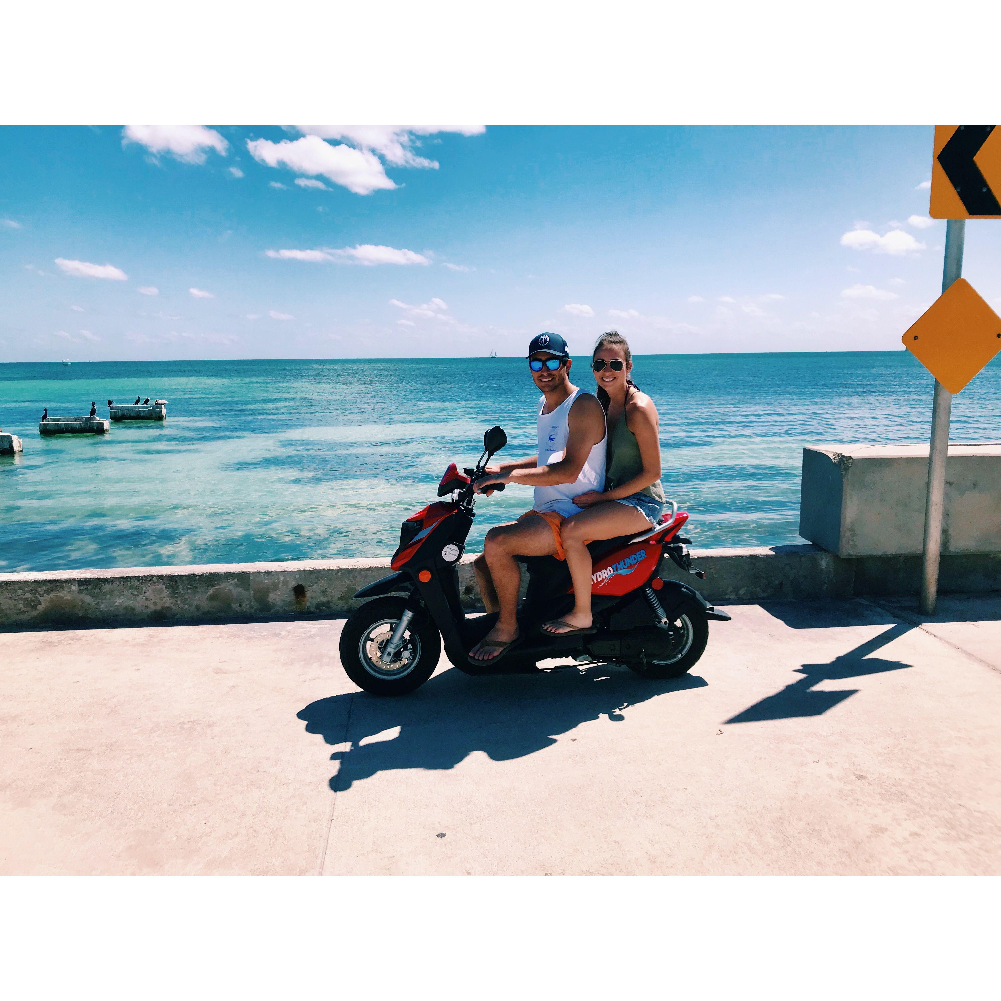 Spring break trip to Key West in our senior year of college