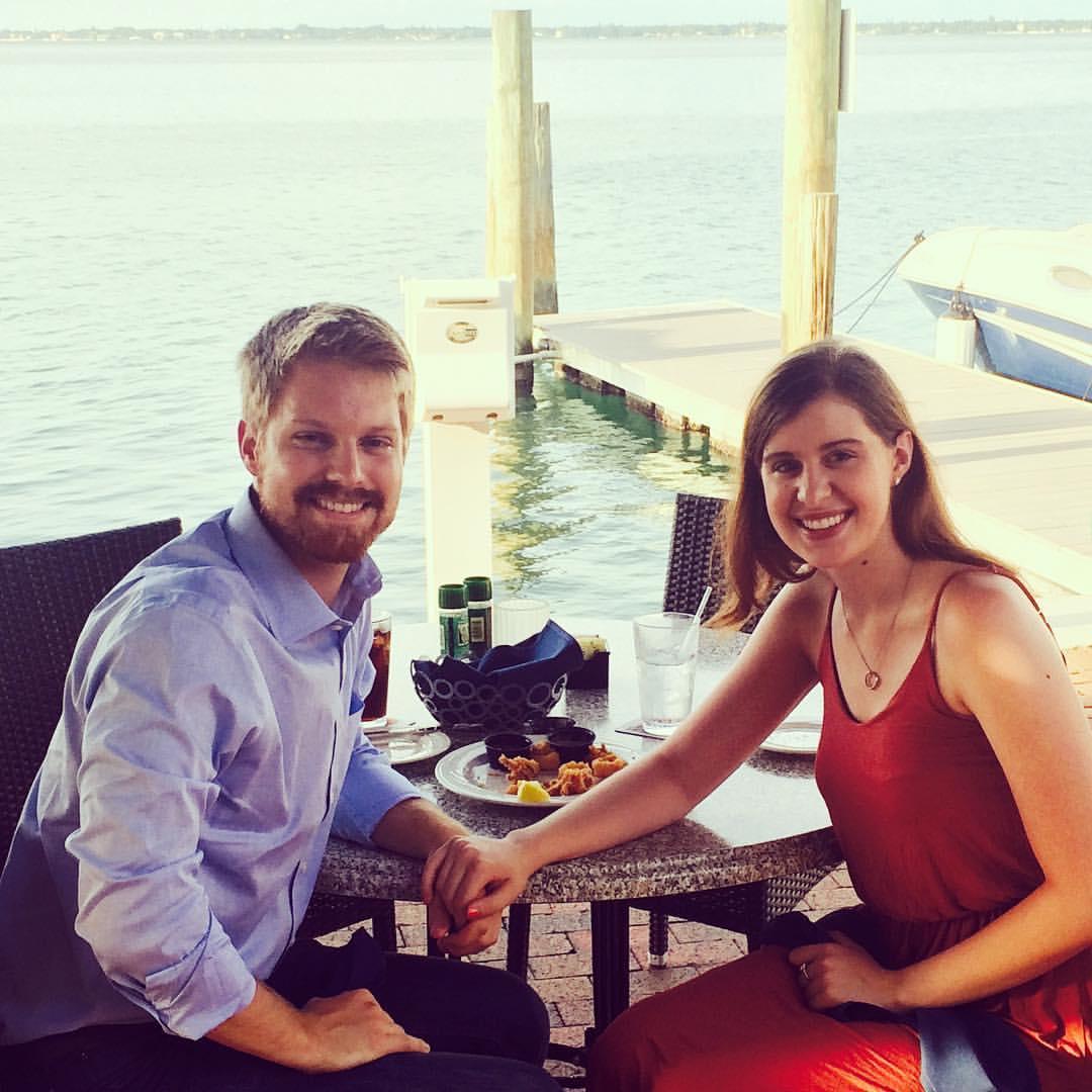 Celebrating 1.5 years together at Dry Dock in Sarasota
2016