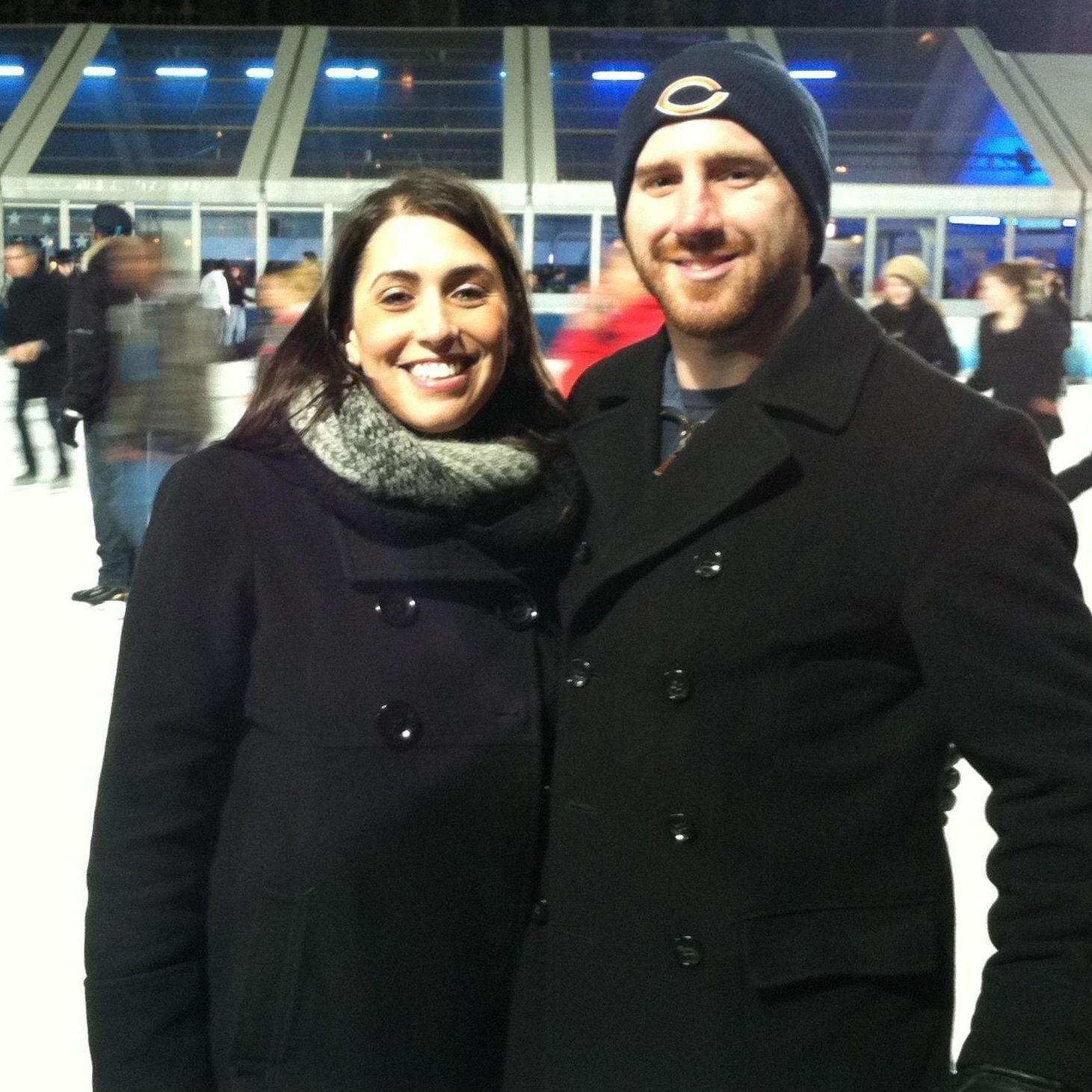 The one ice skating in Bryant Park