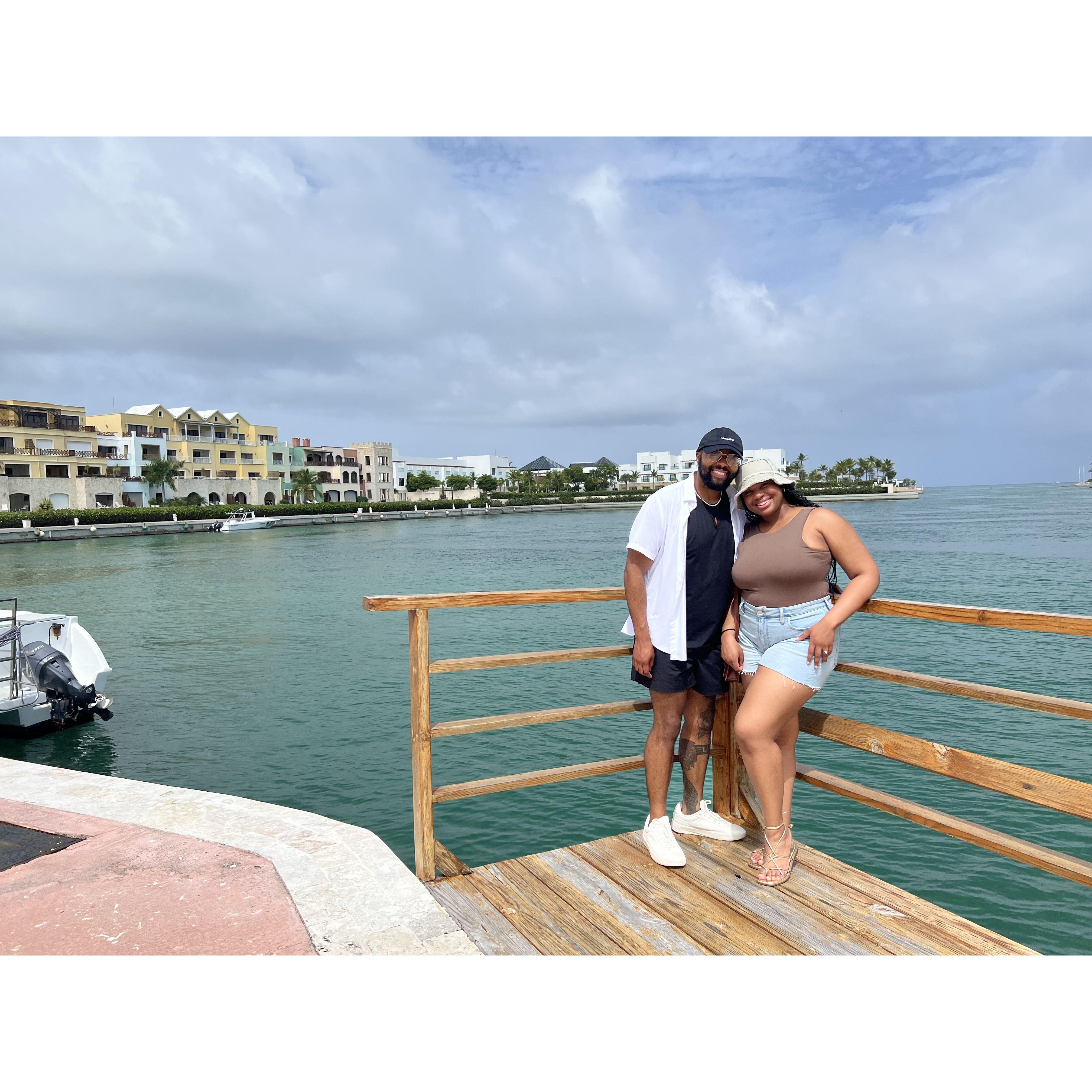 Living our best engaged lives in Dominican Republic.