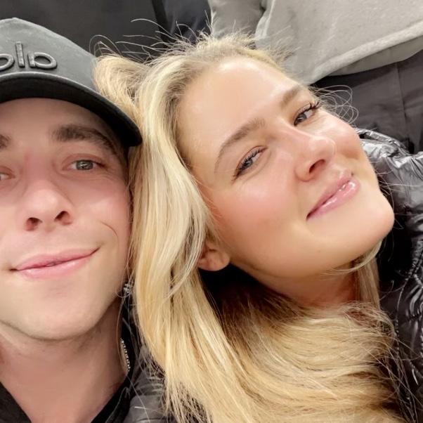 our first photo together!