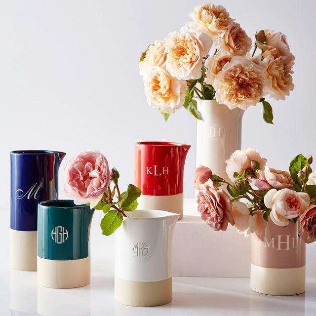 Dipped Ceramic Pitcher