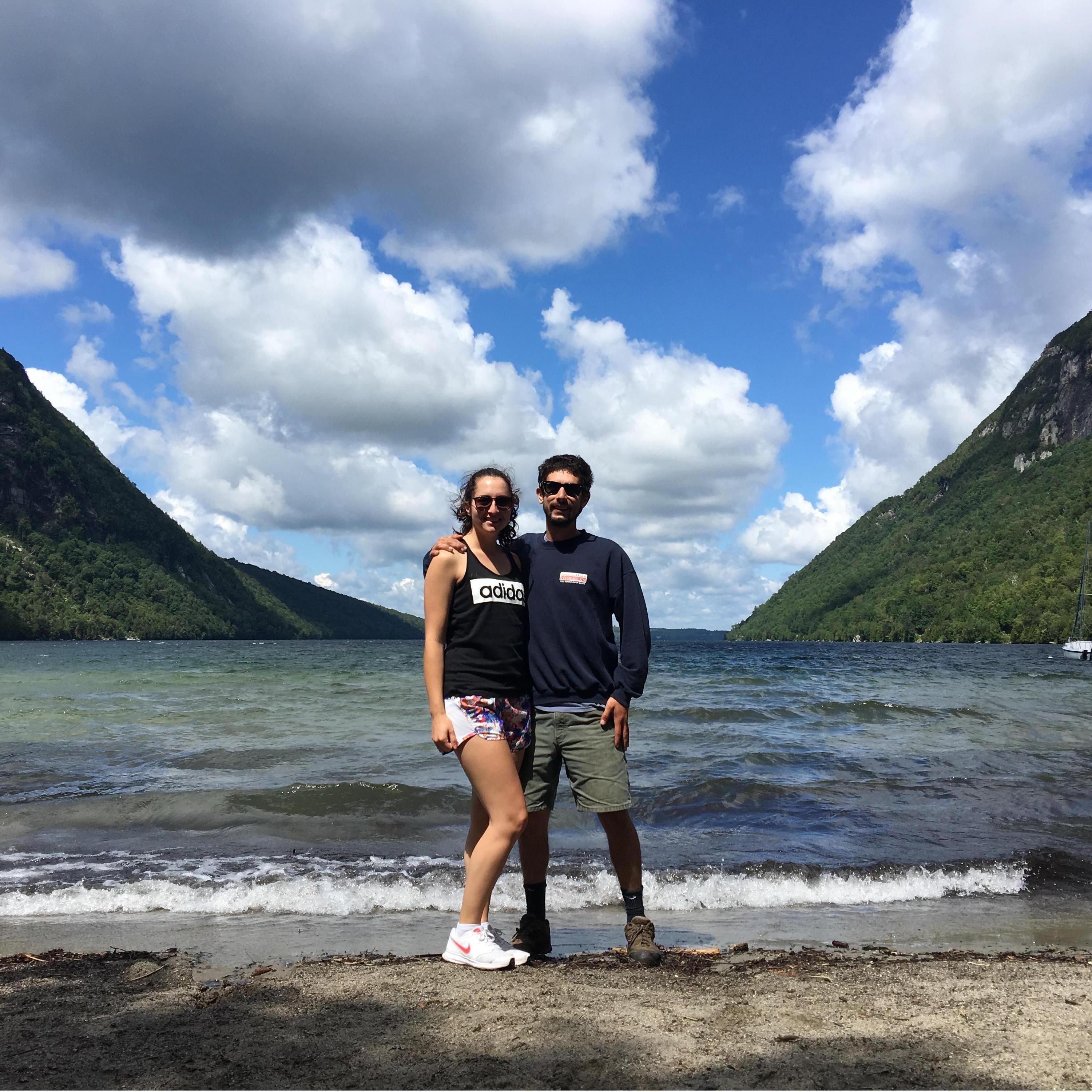 Lake Willoughby, VT- our FAVORITE summer vacation destination. Its really out in the middle of no where; and they have a nude beach if you're into that kind of thing....