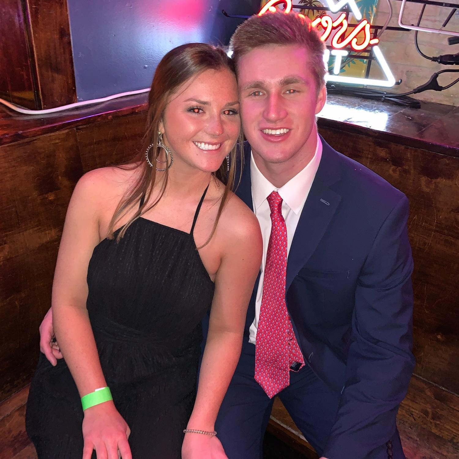 Austin, TX Kappa Sigma formal 2020. Our first college formal as a couple(: