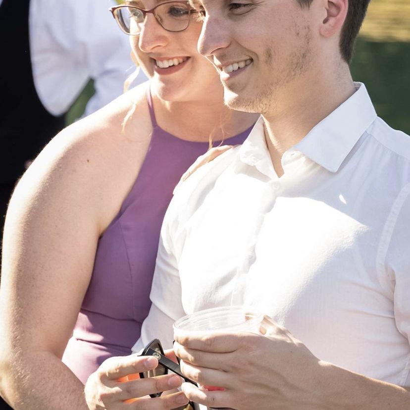 Attending a wedding together