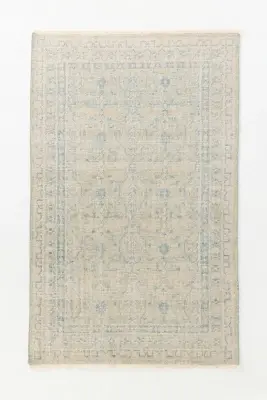Zuriana Hand-Knotted Wool Persian-Inspired Rug