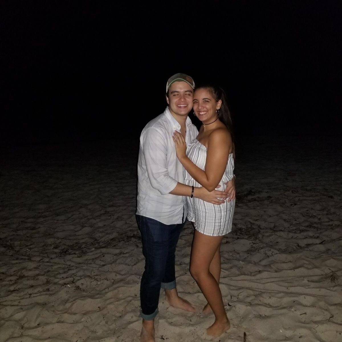 For those who don't know, the first time we ever hung out was when Ken invited Nicole to a "Beach Night"
This isn't the first time we ever hung out, but we'll always treasure beach nights!
