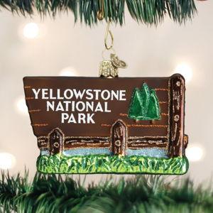 Old World Christmas Ornaments: Yellowstone National Park Ornament