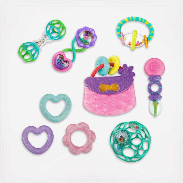 Bright Starts, Everything Nice 9-Piece Gift Set | Zola Baby