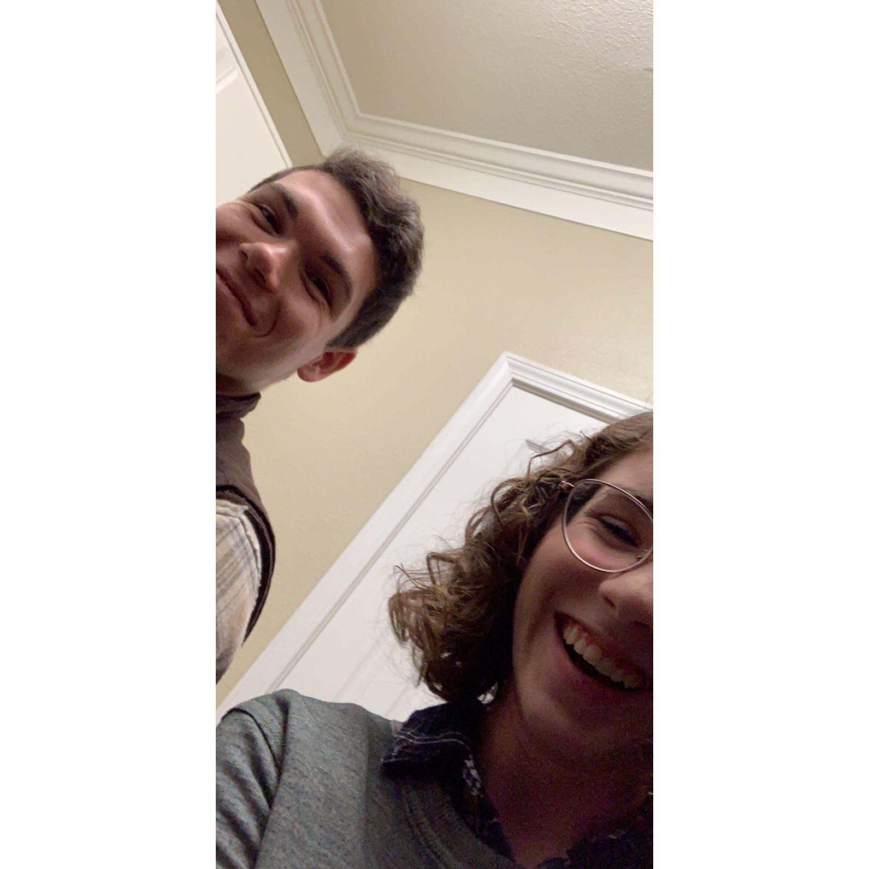 Spaghetti, scary movies, and hanging out "as friends"