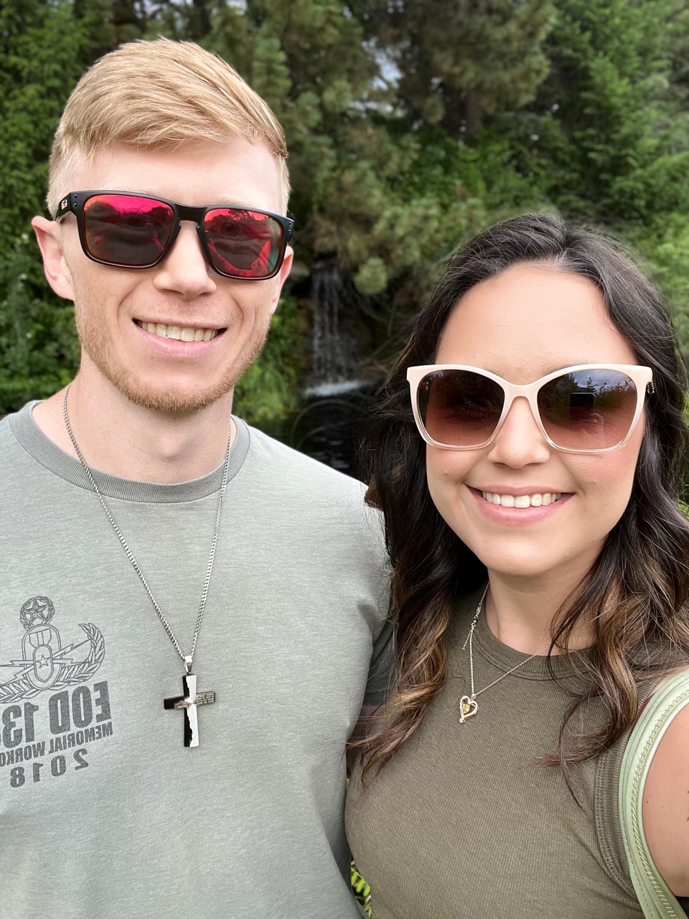 The last photo as boyfriend & girlfriend.
He felt something in his shoe after this was taken!