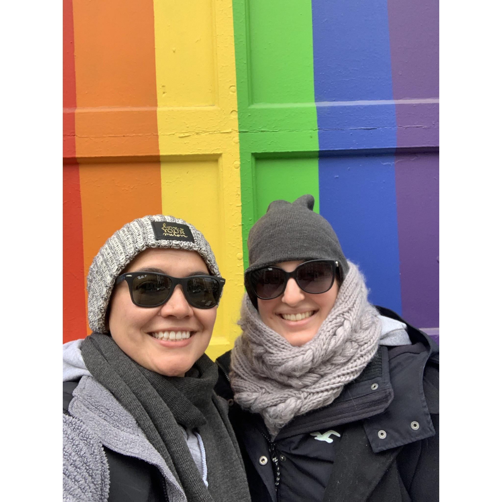 Our first NYC trip during Christmas time.. too cold for us!
