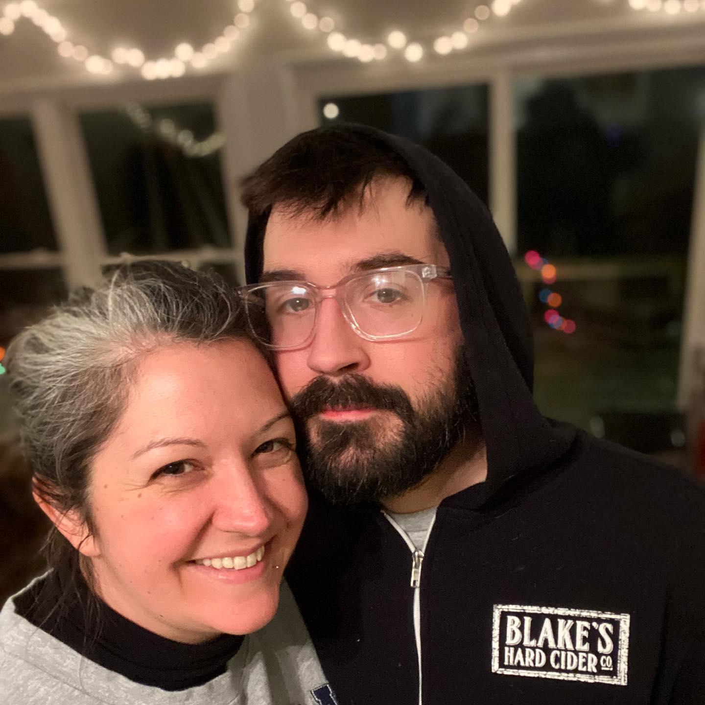First photo together after we moved in together!