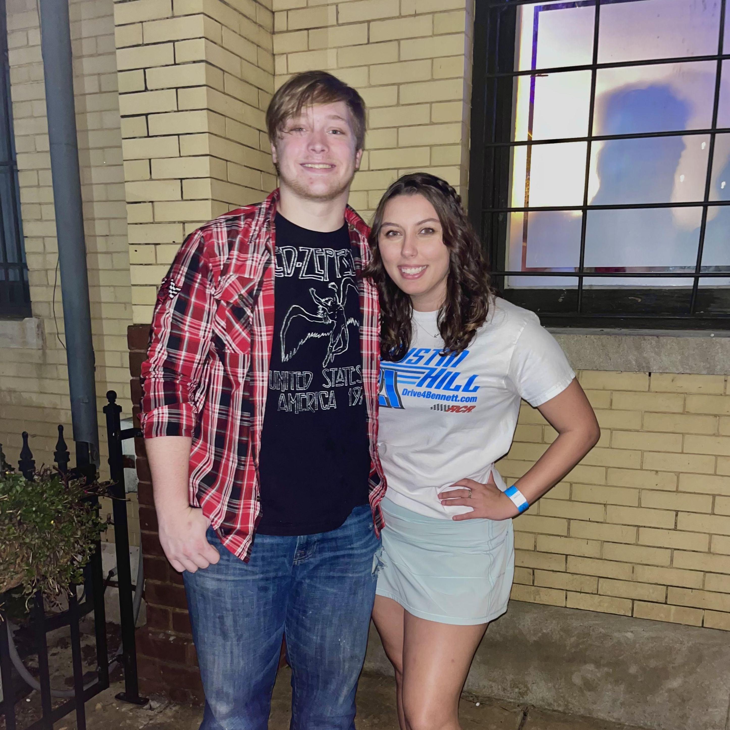 Our first photo together!