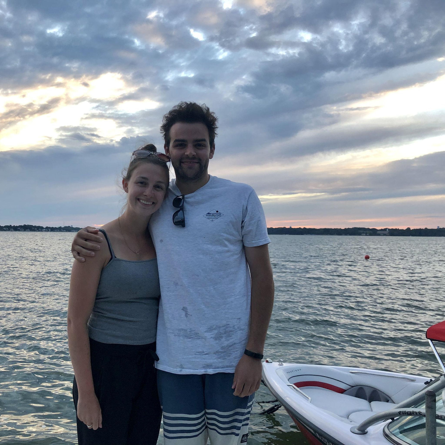 Ryan's first visit to Lake Maxinkuckee, one of Katelyn's favorite places in the world