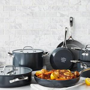 Costco - GreenPan Eras Ceramic Non-Stick 11-piece Cookware Set (Blue)