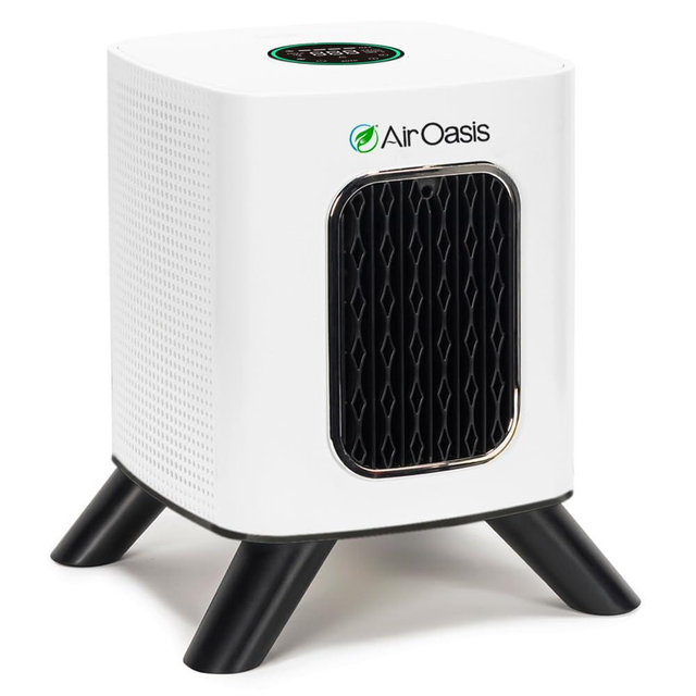 Air Oasis iAdapt 2.0 H13 HEPA Filter Air Purifier Reduces 99 Percentage of Viruses, Mold, Dust, Smoke, Pollen and Odors Whisper Quiet Operation WiFi Compatible 265 Sq ft of Clean Air